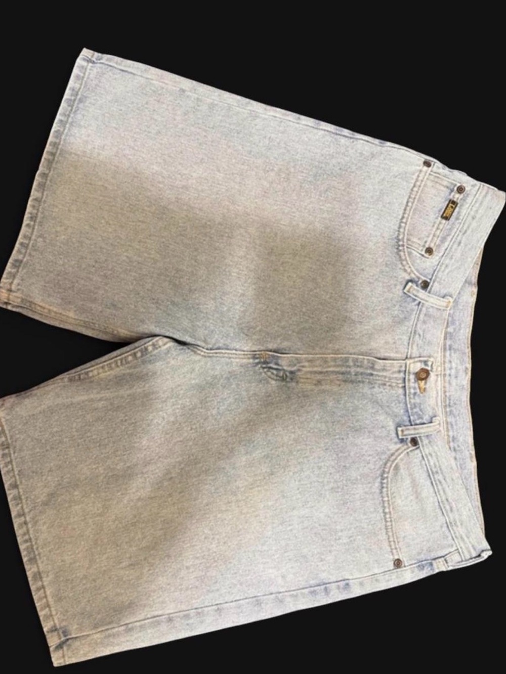 Lee Light Blue Men's Relaxed Denim Shorts